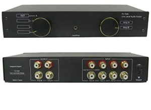 Beresford TC-7240 - Przełącznik 4x RCA i Phono