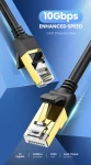 Kabel ethernet LAN JR45 - CAT7 - 10Gb - streamer audio router NAS