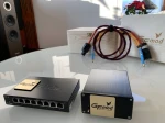 Opcja maksimum. Pełny zestaw Switch GFmod MKII + zasilacz GFmod UltraAnalog MKII 5V + dedykowane kable GFmod Advanced Pro