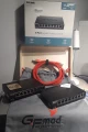GFmod Advanced LAN - kabel ethernet JR45 do audio - na zdjęciu ze Audio Grade Switch PPA i GFmod