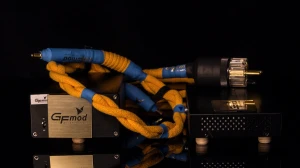 GFmod Zestaw PRO streaming 5 w 1: Switch LAN GFmod + zasilacz UltraAnalog PRO + kable PRO AC + DC + LAN