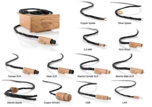 kable do uziemienia Entreq Ertha - RCA, LAN, 3,5 , USB, widełki