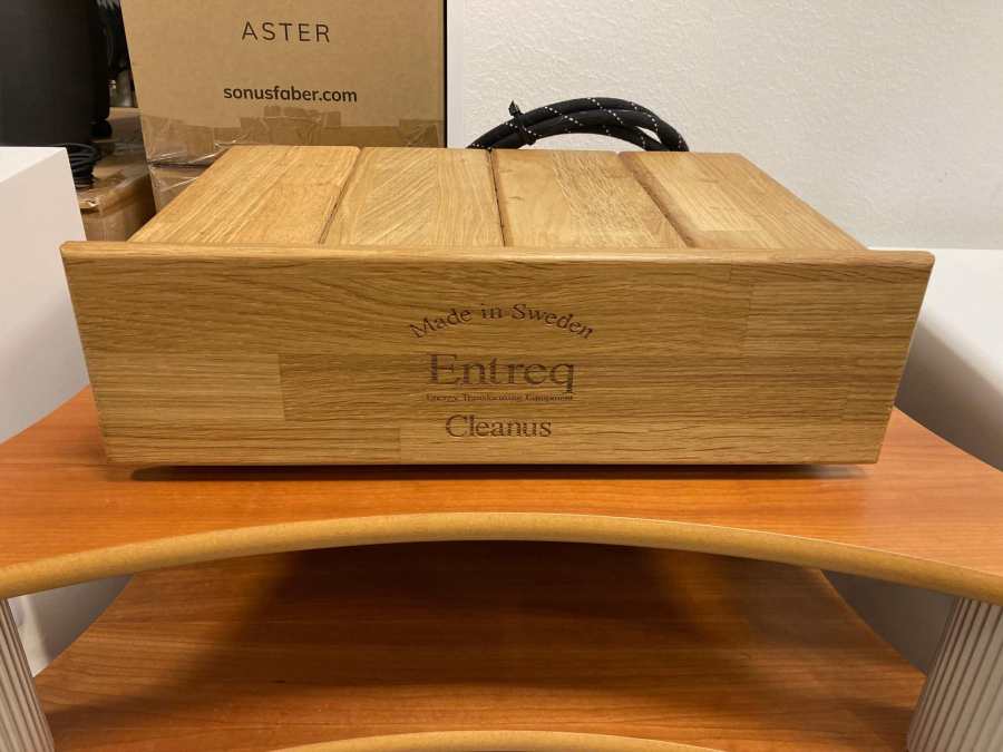 Entreq Cleanus Infinity - filtr zasilania audio klasy Hi-End